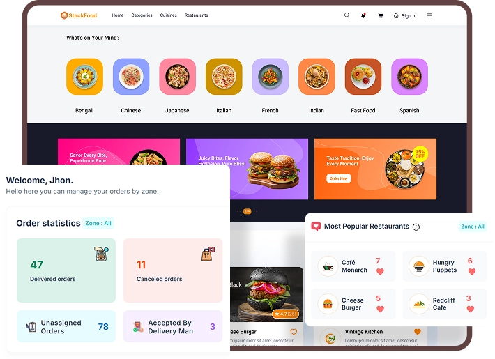 Manages Multiple Food Brands Easily